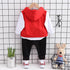 Boys spring and autumn suit two-piece set